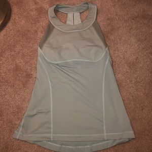 Lululemon high neck Razorback tank top